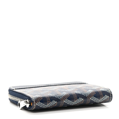 Goyard Goyardine Matignon PM Wallet Navy 4 of 7