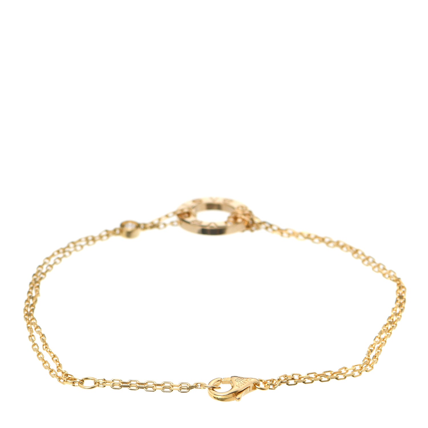 Cartier 18K Yellow Gold Diamond LOVE Bracelet 2 of 6