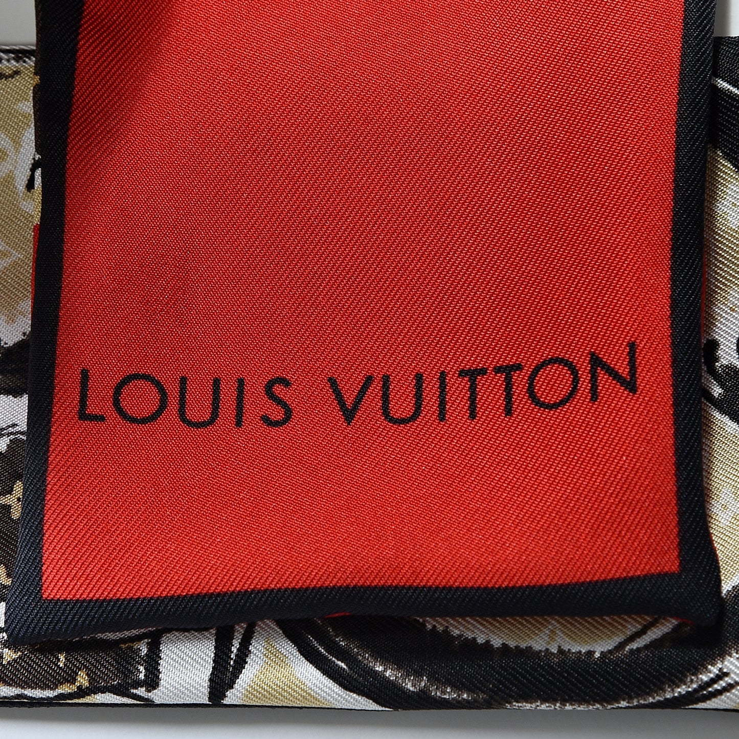 Silk Monogram Trunks Bandeau Brown