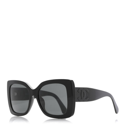 Square Polarized CC 5494-A Sunglasses Black