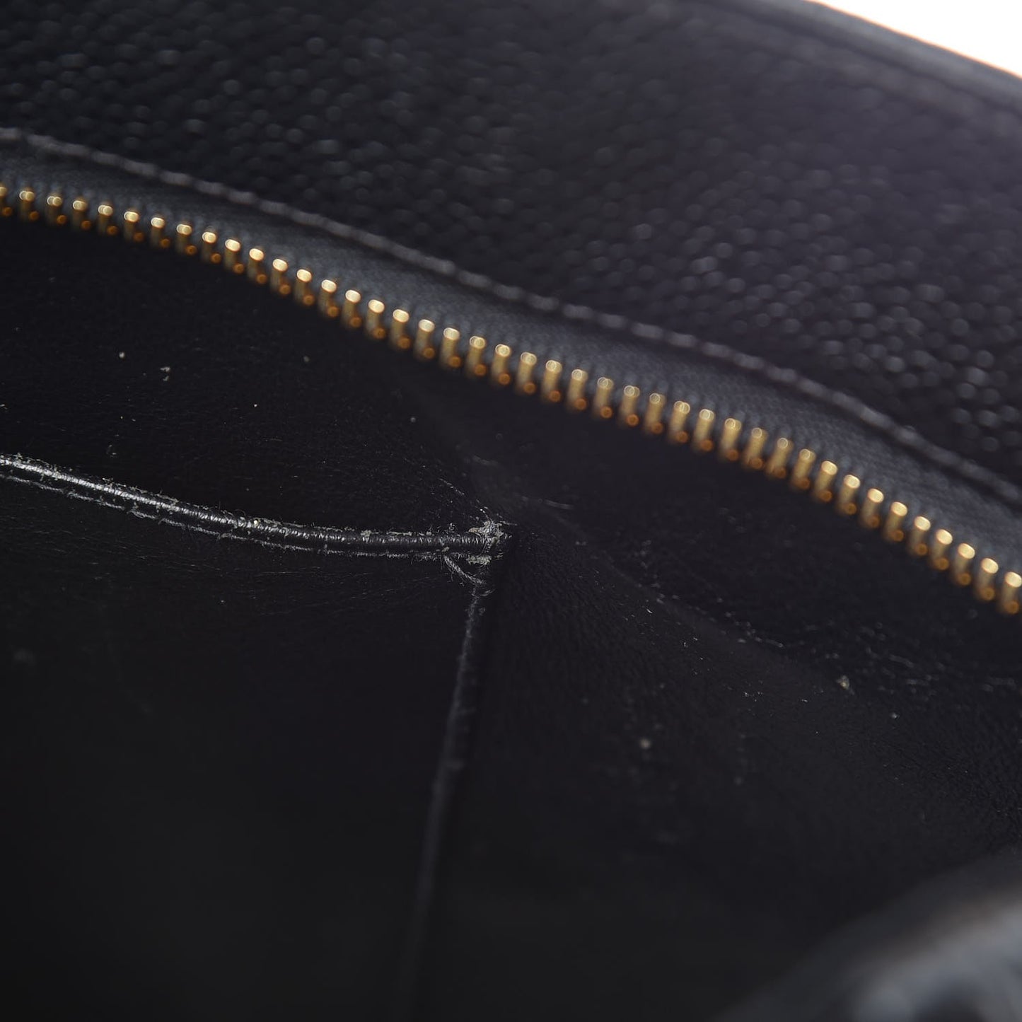 Caviar Quilted Medallion Tote Black