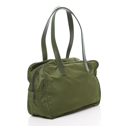 Prada Nylon Vela Sport Duffle Militare 2 of 12