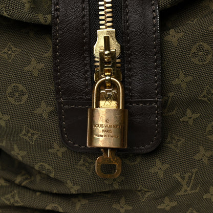 Louis Vuitton Mini Lin Monogram Louise Kaki 7 of 12