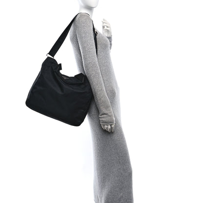 Prada Tessuto Nylon Vela Shopping Tote Black 2 of 9