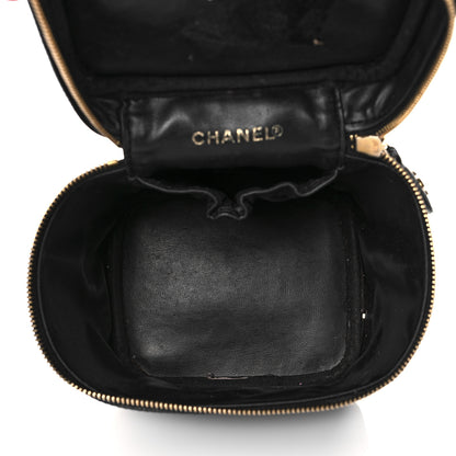 Chanel Caviar Vanity Cosmetic Case Black 5 of 13