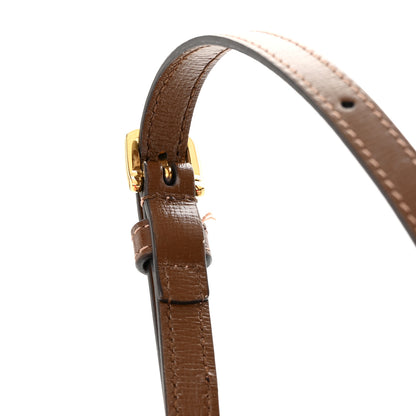 Gucci GG Supreme Monogram Mini Horsebit 1955 Crossbody Bag Beige Brown Sugar 15 of 16