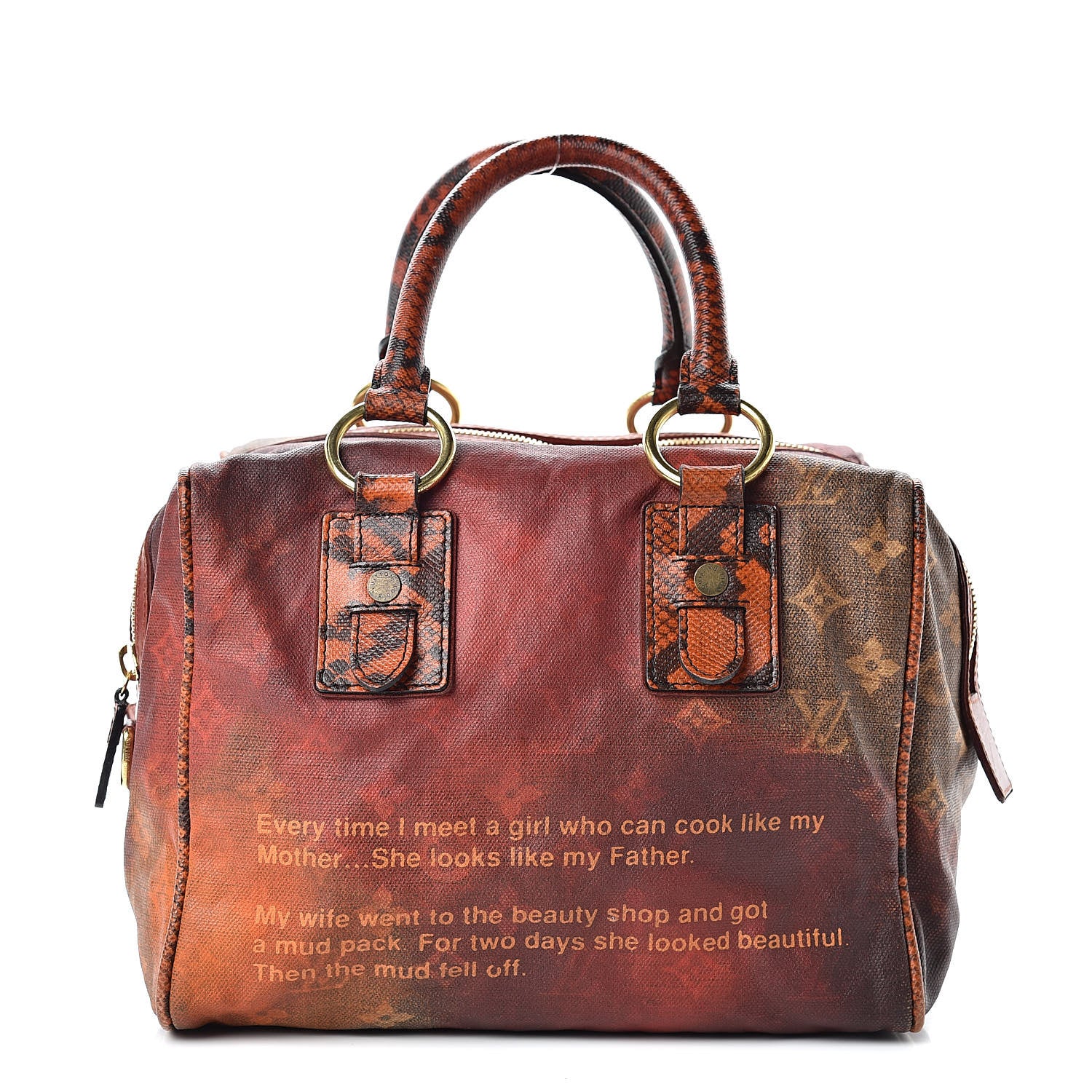Louis Vuitton Monogram Karung Mancrazy Jokes Bag 1 of 18