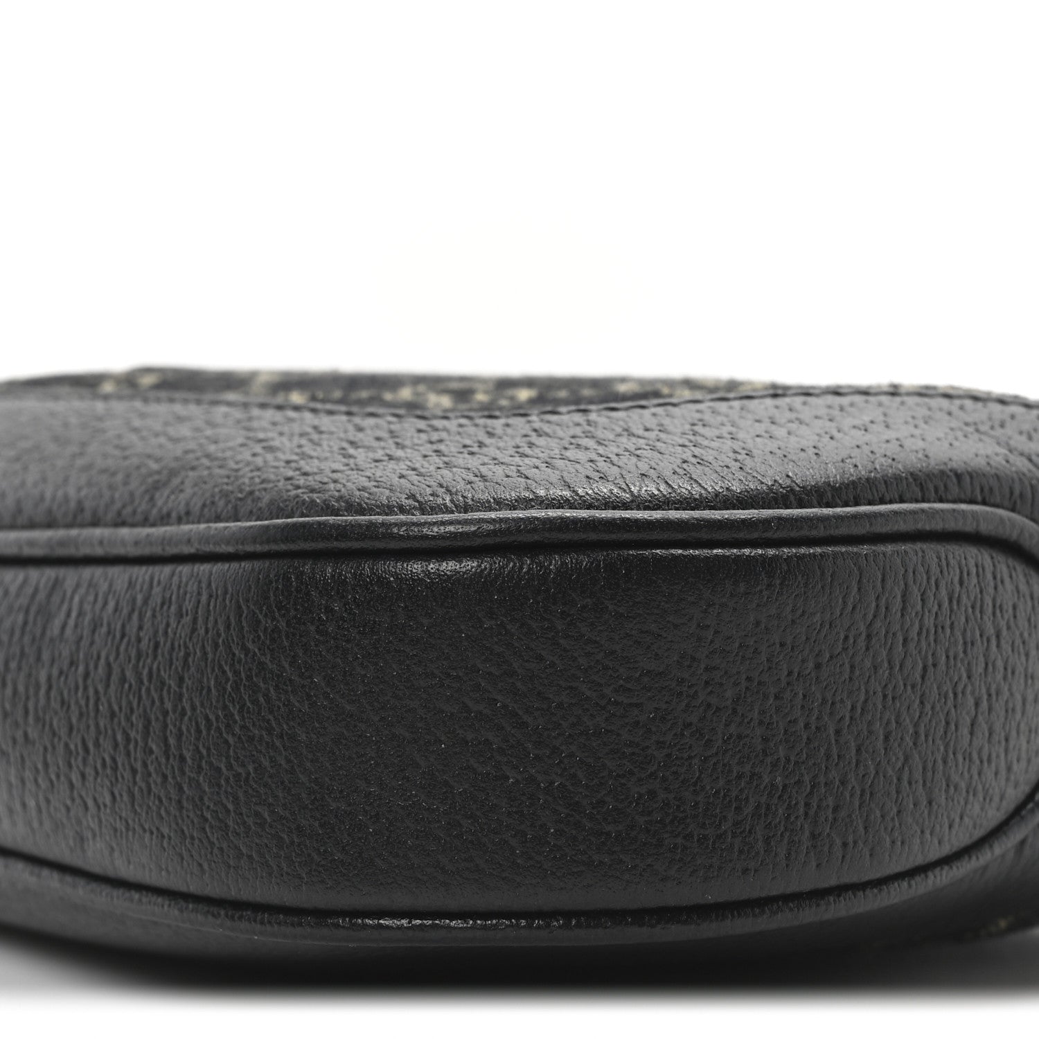 Gucci Jacquard Denim GG Monogram Small Jackie 1961 Hobo Black Ivory 10 of 10