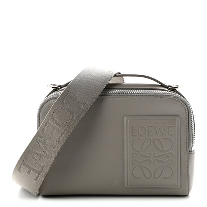 Loewe Satin Calfskin Mini Camera Bag Shell Grey 1 of 11