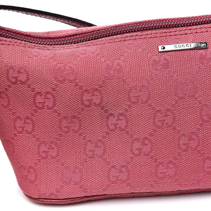 Gucci Monogram Boat Pochette Fuchsia 11 of 13