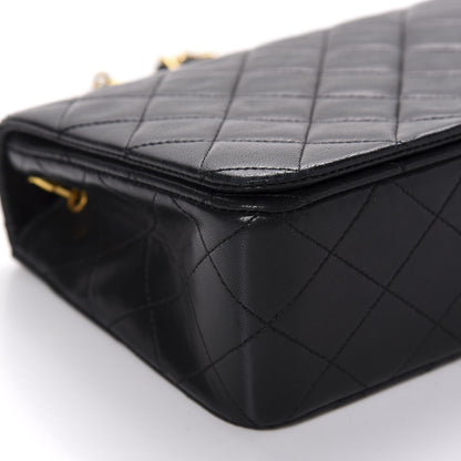 Chanel Lambskin Quilted Small Single Flap Bag Black 6 of 11