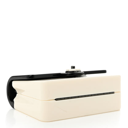 Chanel Plexiglass Plexi Coco Bag Black White 4 of 10
