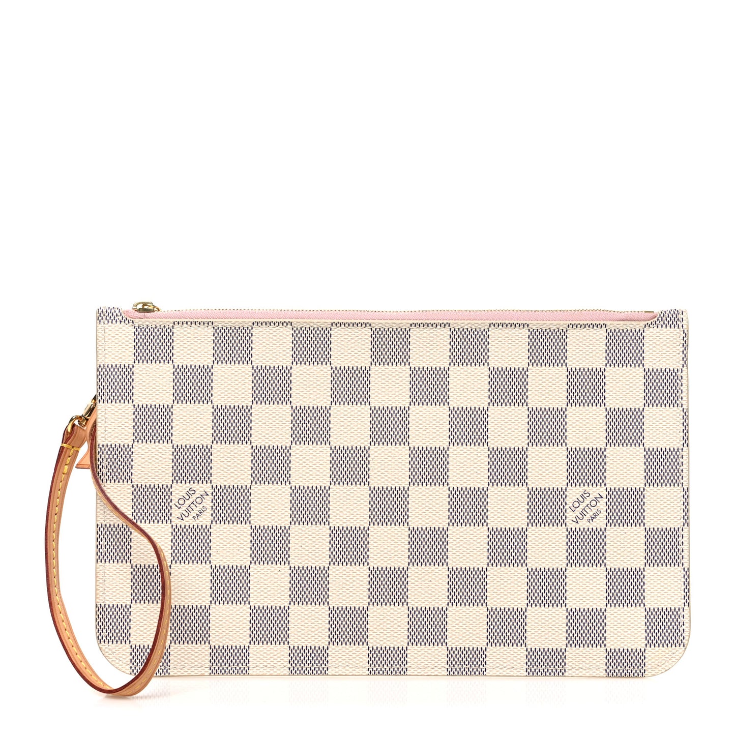Damier Azur Neverfull MM GM Pochette Rose Ballerine