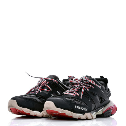 Balenciaga Mesh Nylon Womens Track Sneakers 39 Black Gris 3 of 8
