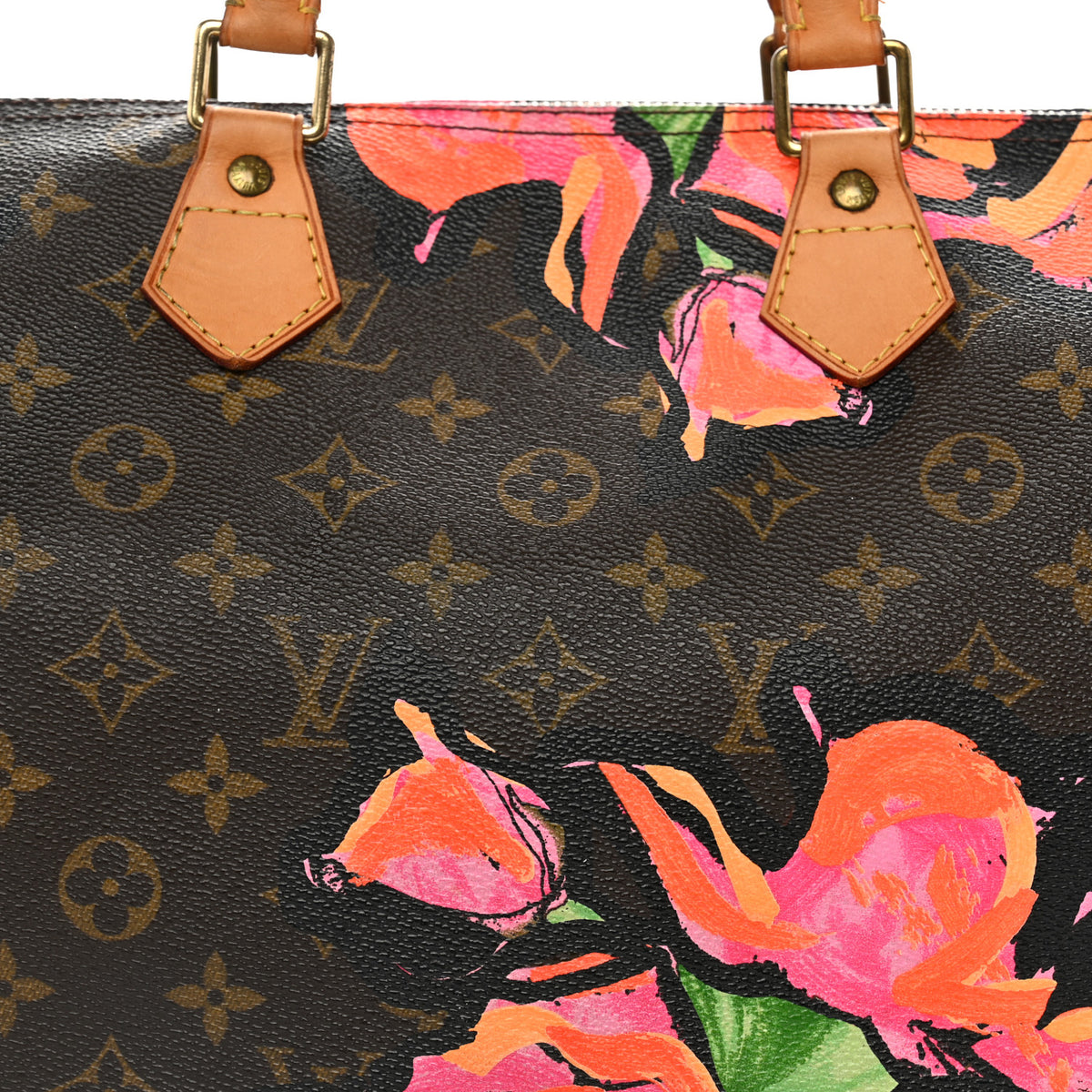 Monogram Roses Speedy 30