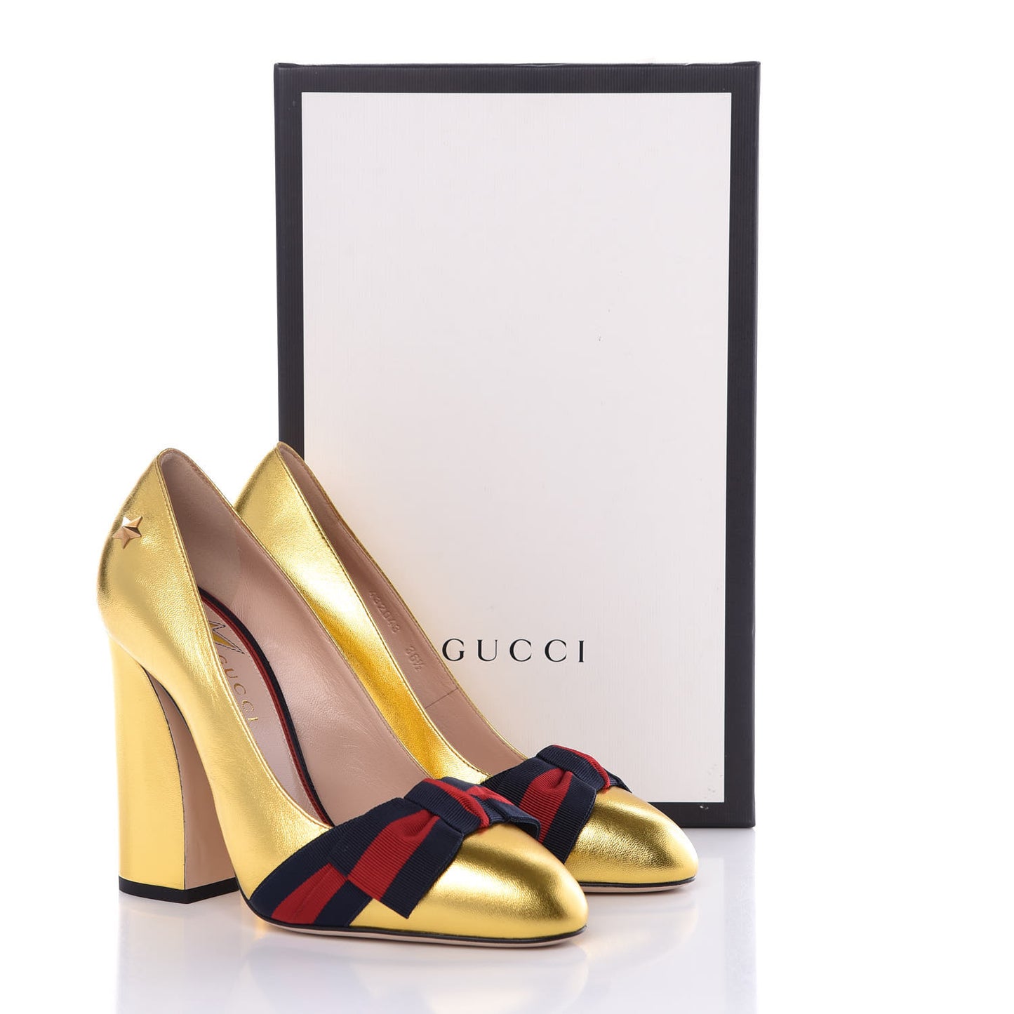 Malaga Kid Web Bow Pumps 36.5 Oro