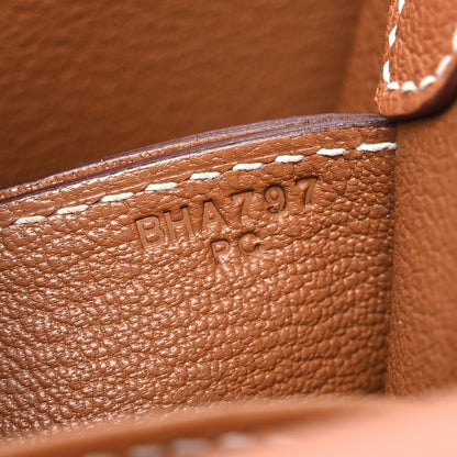 Hermes Evercolor Sac Roulis 23 Gold 9 of 16