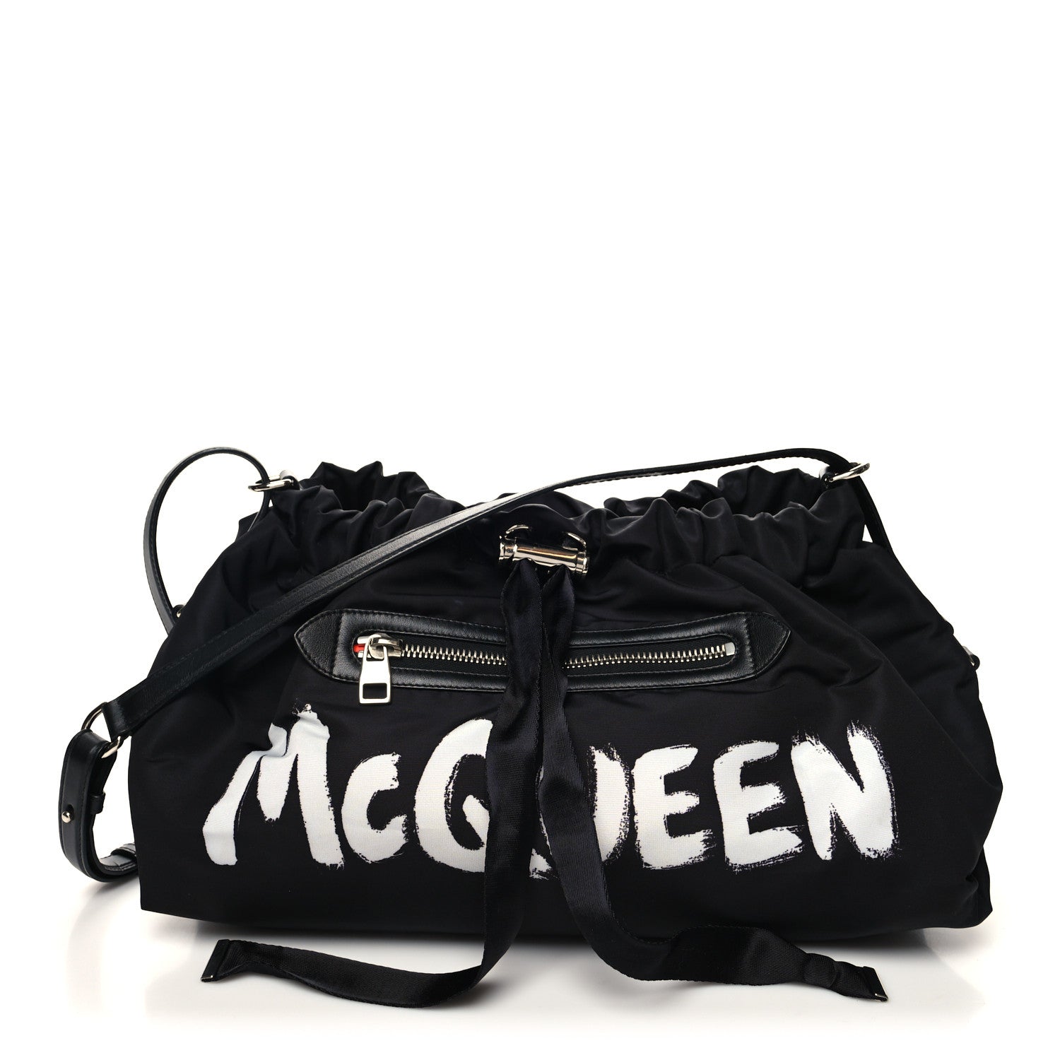 Alexander McQueen Nylon Medium Bundle Black White 1 of 12