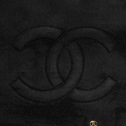 Chanel Suede Quilted Small Gripoix Flap Black 6 of 10