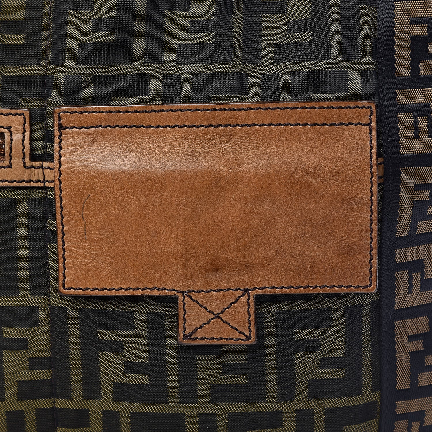 Fendi Zucca Shoulder Bag Tobacco 12 of 15