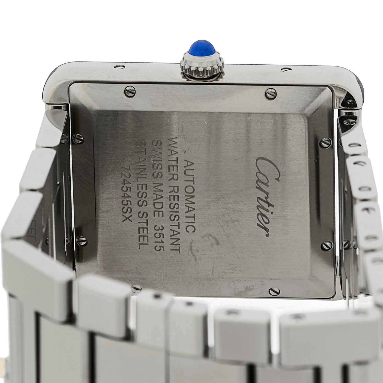 Cartier Stainless Steel 31mm Tank Solo Automatic Watch 4 of 4