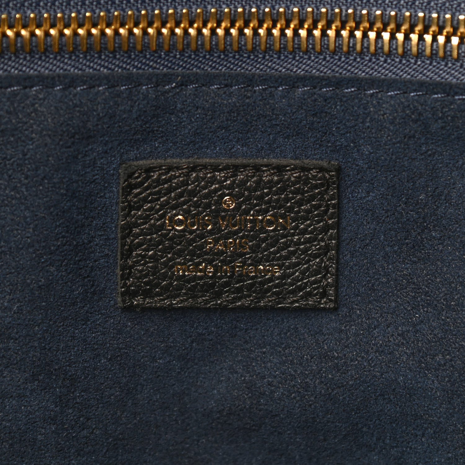 Louis Vuitton Empreinte Monogram Giant Neverfull MM Black 7 of 9
