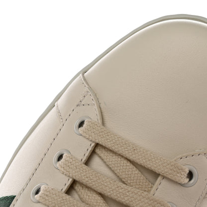 Gucci X FREYA HARTAS Calfskin Miro Soft Web Mythical Creature Embroidered Mens Ace Sneakers 11 New Mystic White 11 of 14