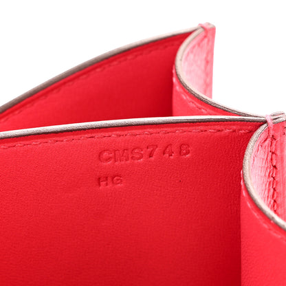 Hermes Epsom Constance 24 Rose Extreme 7 of 11