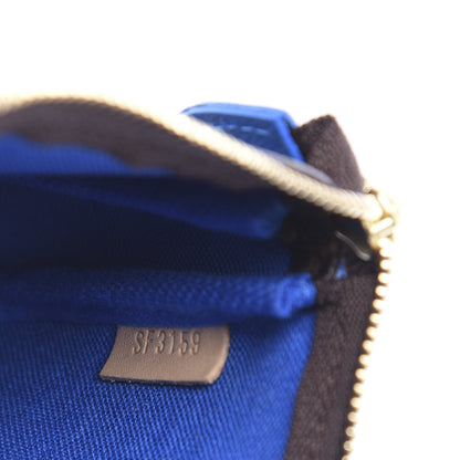 Louis Vuitton Monogram 2019 Christmas Animation Mini Venice Pochette Accessories Blue 6 of 7