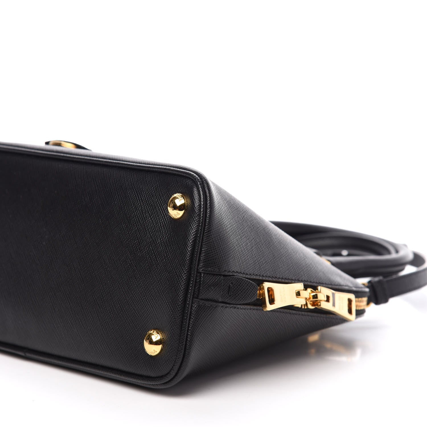 Prada Saffiano Lux Small Promenade Tote Black 7 of 11