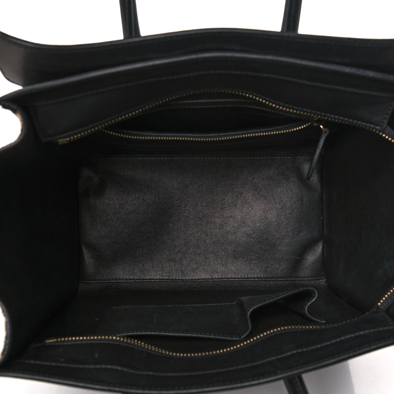 Celine Leopard Pony Hair Mini Luggage Brown 4 of 17