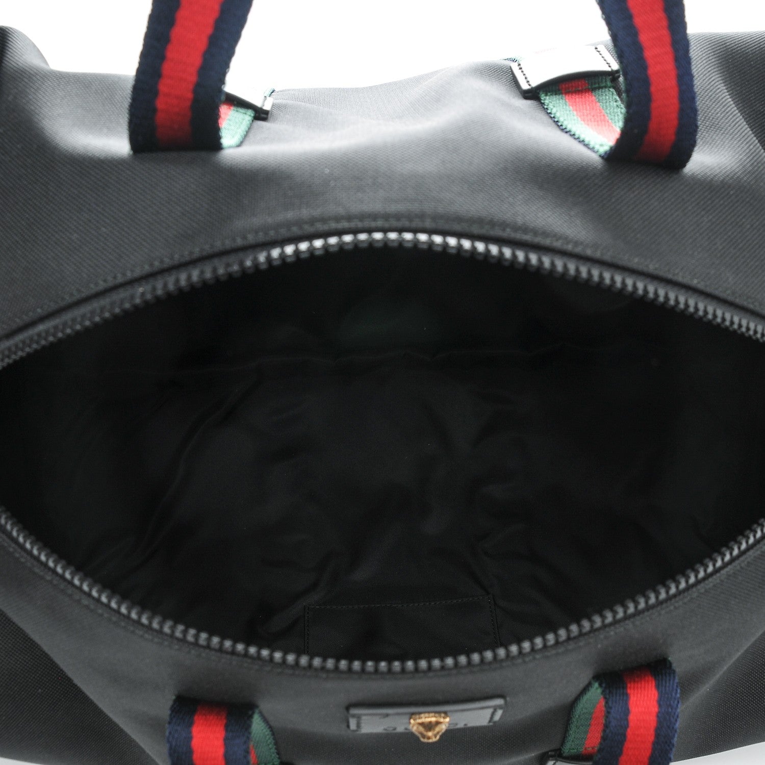 Gucci Technical Canvas Duffle Bag Black 4 of 6