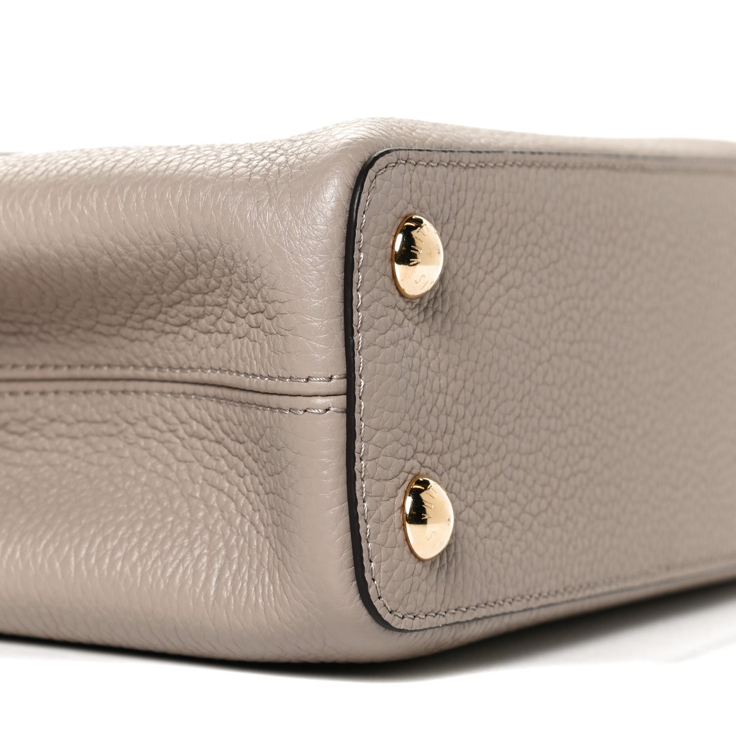 Louis Vuitton Taurillon Capucines BB Galet 7 of 8