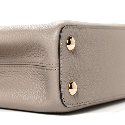 Louis Vuitton Taurillon Capucines BB Galet 7 of 8