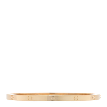 Cartier 18K Yellow Gold Small LOVE Bracelet 17 1 of 5