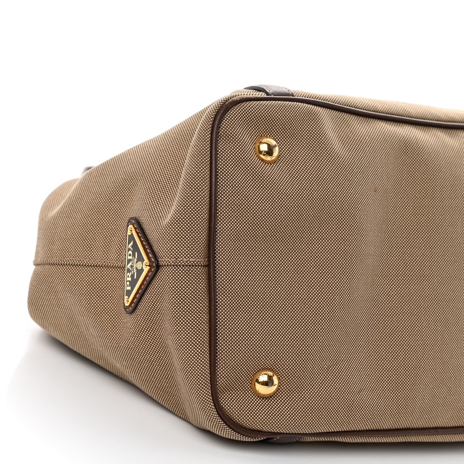 Prada Jacquard Logo Tote Corda Bruciato 8 of 10