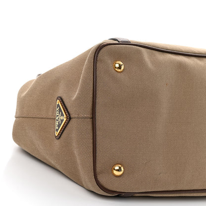 Prada Jacquard Logo Tote Corda Bruciato 8 of 10
