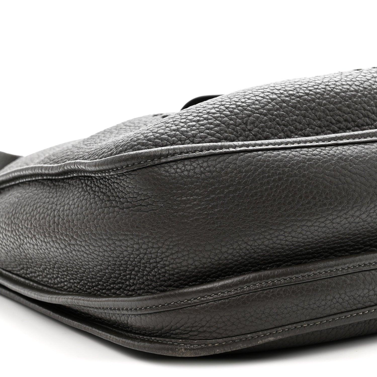 Hermes Taurillon Clemence EVELYNE III GM Graphite 8 of 10