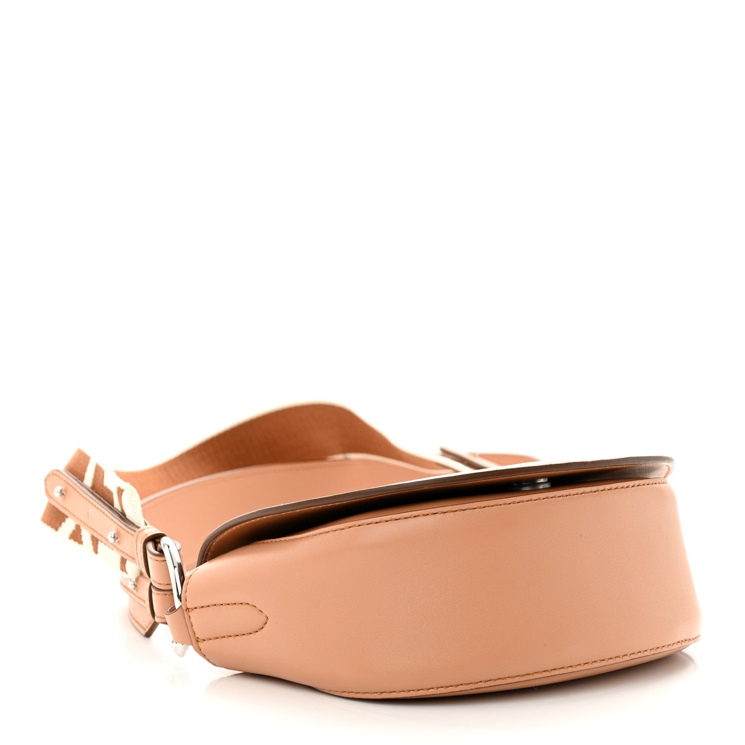 Stella McCartney Eco Soft Alter Nappa Perforated Logo Mini Marlee Nude 4 of 9