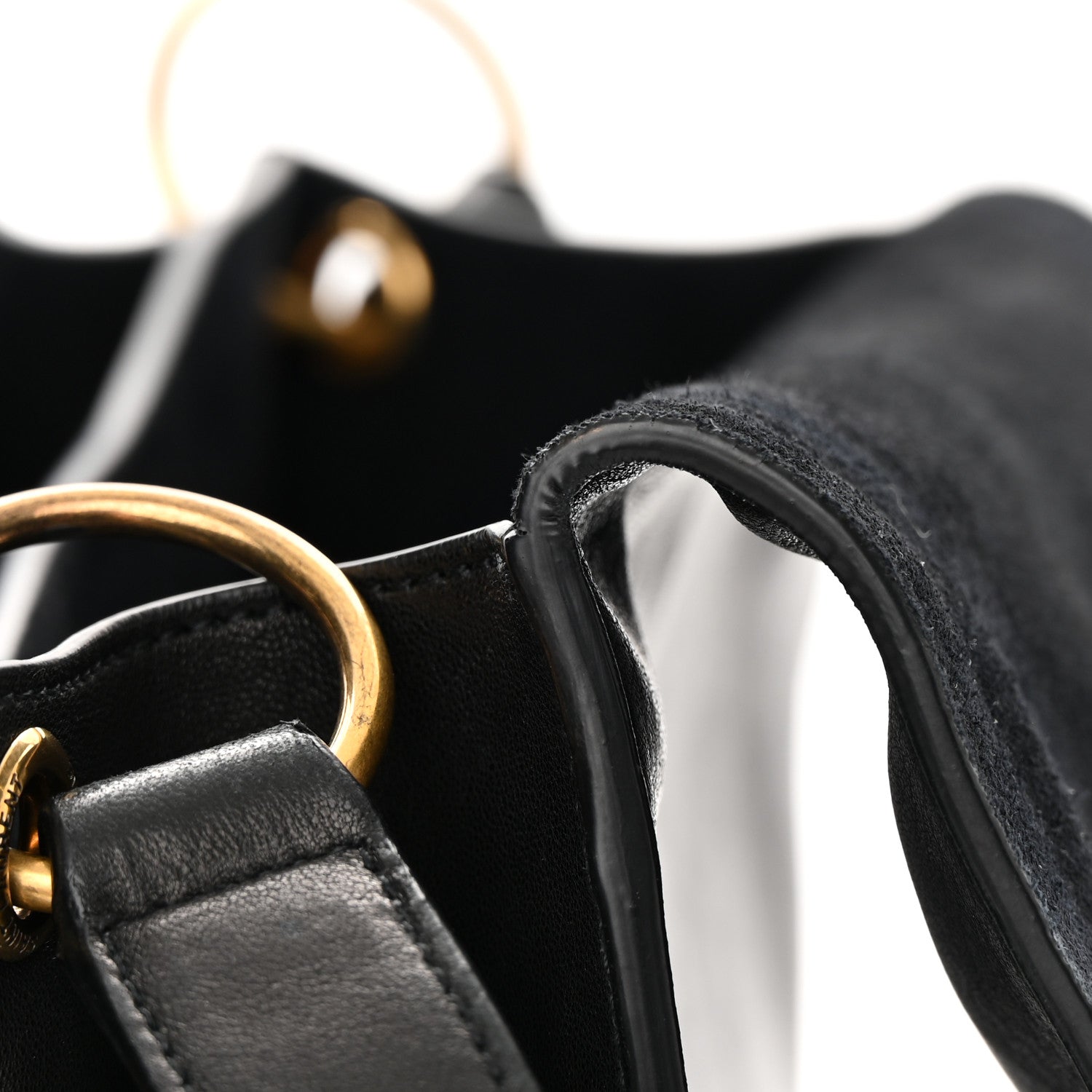 Saint Laurent Lambskin Amalia Flap Shoulder Bag Black 15 of 18
