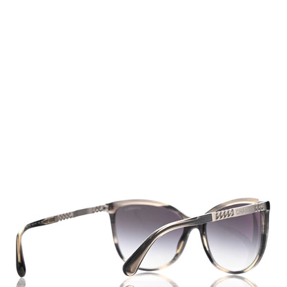 Chanel Cat Eye Chain Sunglasses 5352 Grey 4 of 7