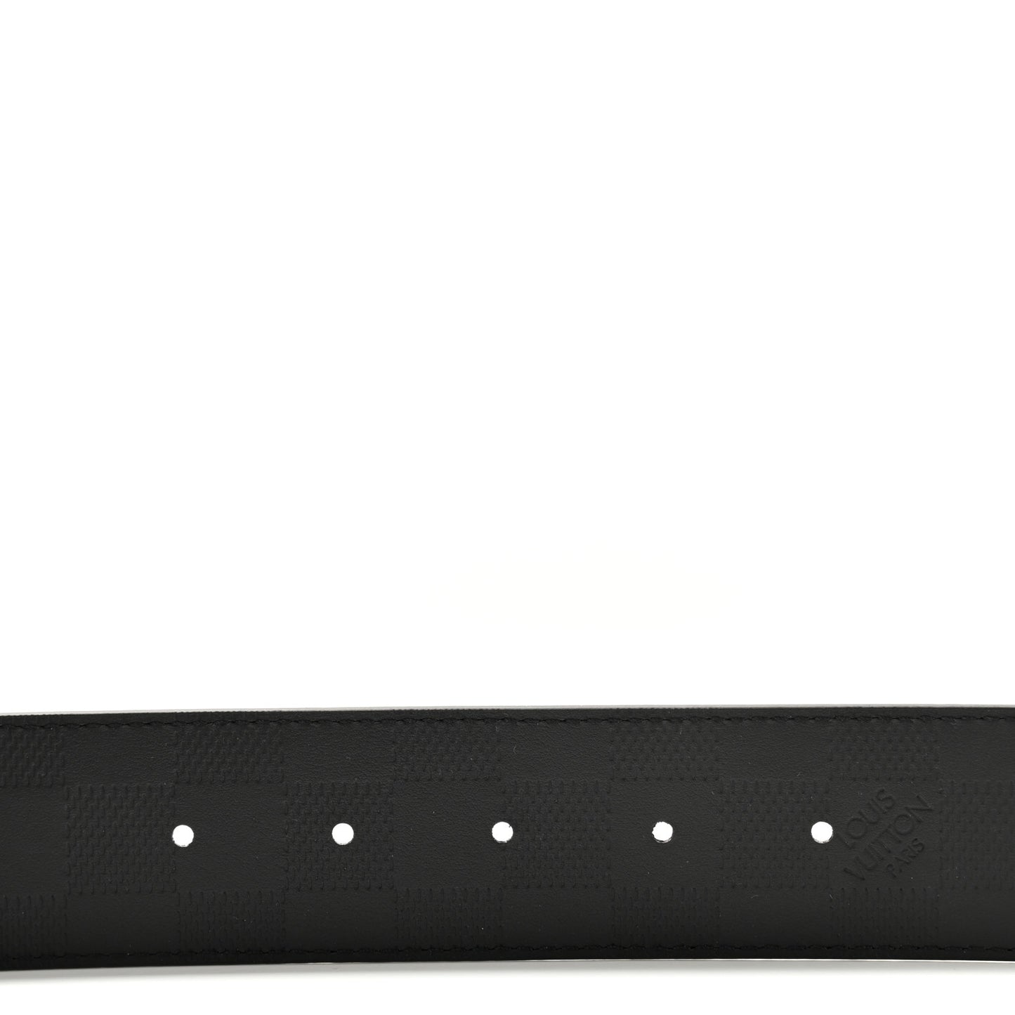Damier Infini 40mm LV Initiales Belt 85 34 Black