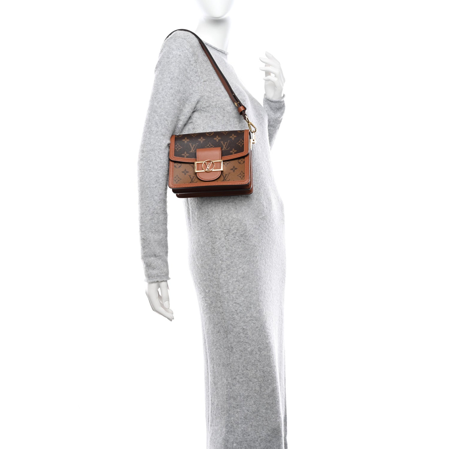 Louis Vuitton Reverse Monogram Dauphine Mini 2 of 11