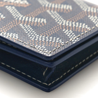 Goyard Goyardine Business Card Holder Navy 8 of 9