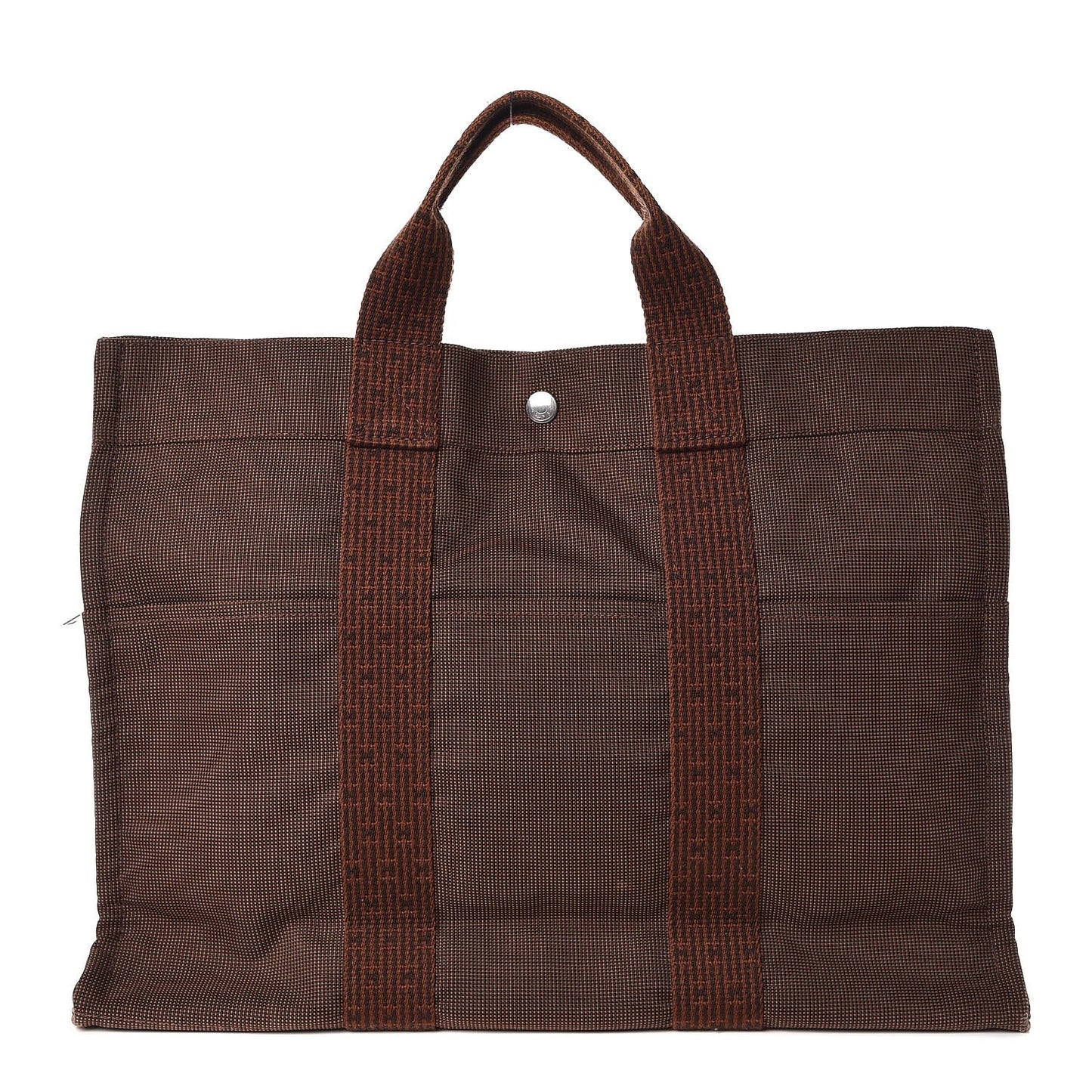 Canvas Herline MM Tote Brown