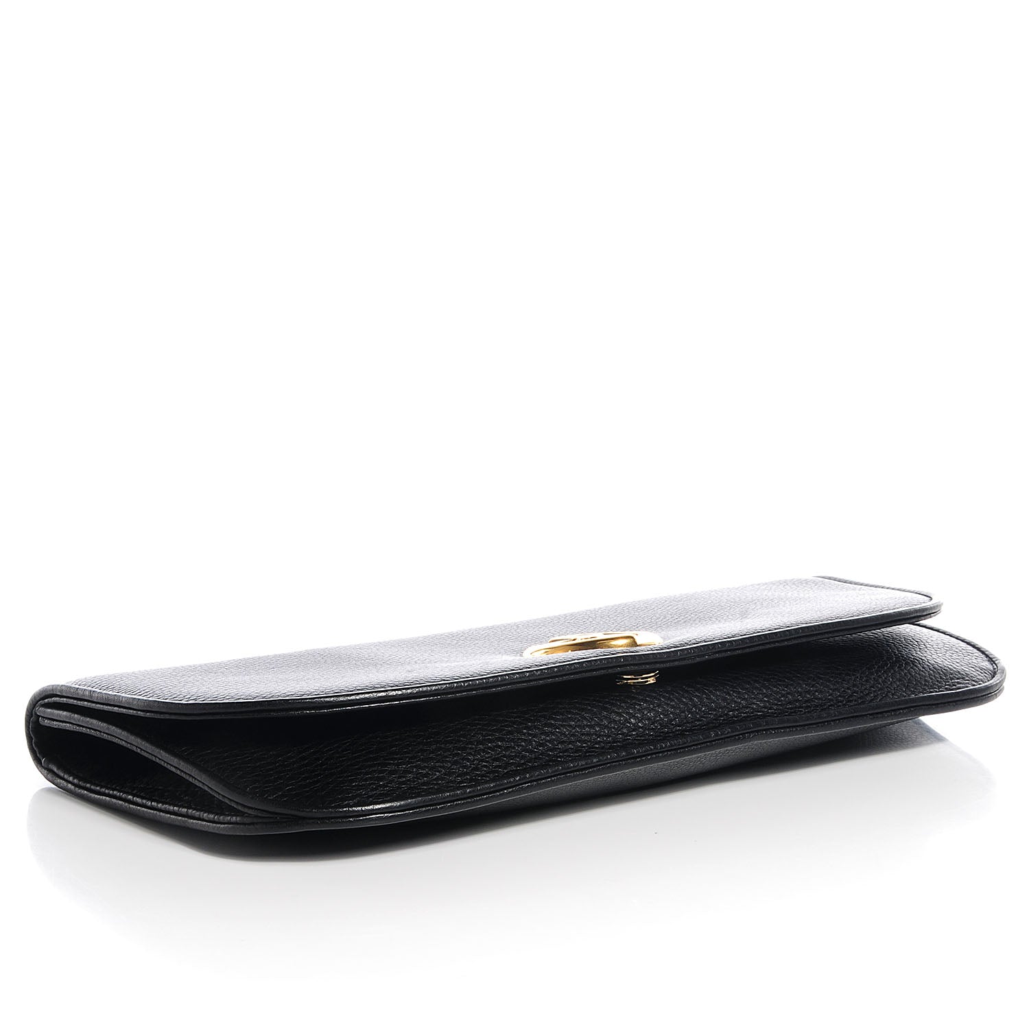 Gucci Leather 1973 Clutch Black 4 of 7