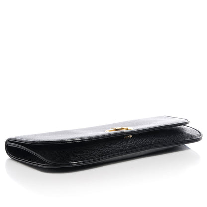 Gucci Leather 1973 Clutch Black 4 of 7