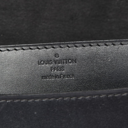 Louis Vuitton Calfskin Chain Louise GM Black 6 of 11