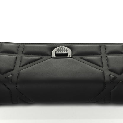 Christian Dior Ultra Matte Calfskin Diorama Wallet on Chain Pouch Black 5 of 5