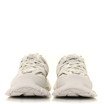 Balenciaga Rubber Mesh Fabric Monocolor Recycled Sole Womens Track Sneakers 37 White 2 of 6